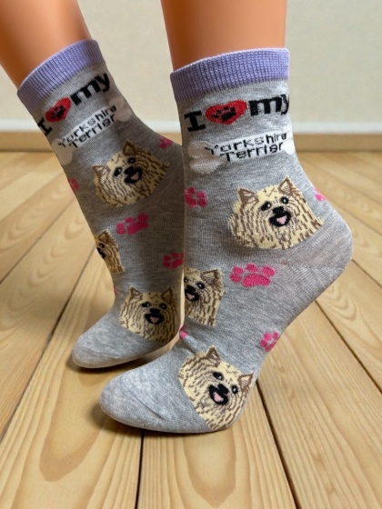 Skarpetki w Yorki Dziecięce (szare)