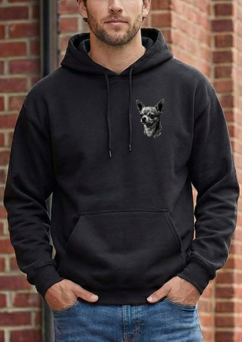 Bluza z Chihuahua Black&White