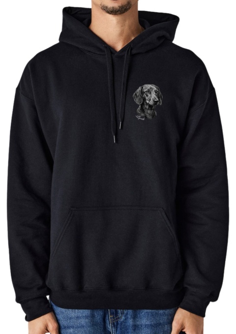 Bluza z Jamnikiem Black&White