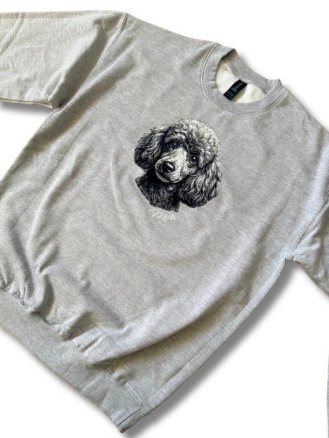 Bluza z Pudlem Black&White