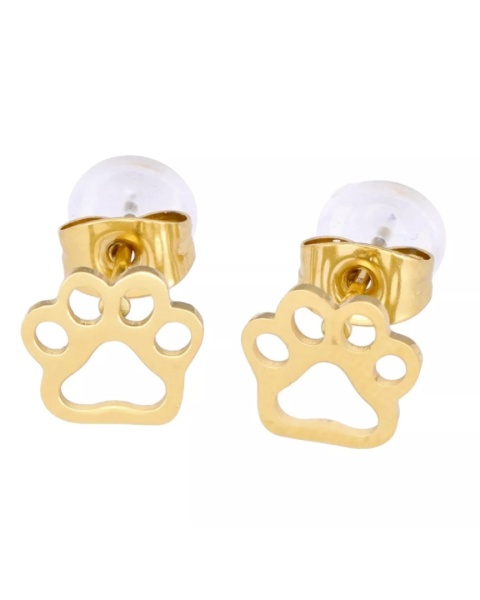 Kolczyki złote łapki