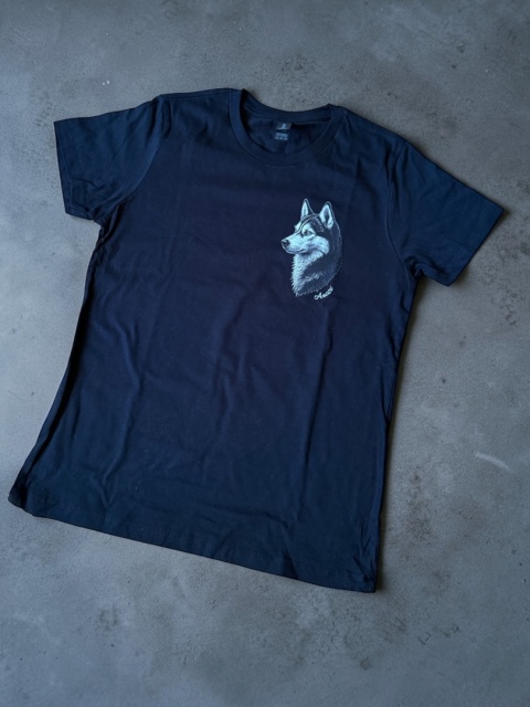 Koszulka z Husky Black&White