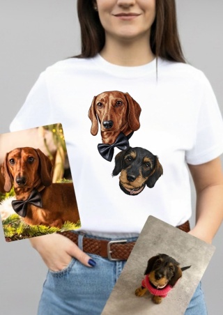 Koszulka z Twoim Psem ze zdjęcia