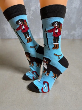 Skarpetki Berneński Pies Pasterski Damskie