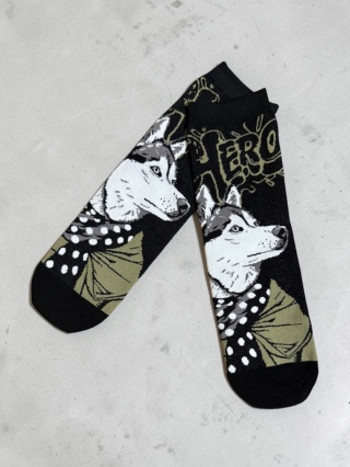 Skarpetki Husky Syberyjski Damskie (czarne)