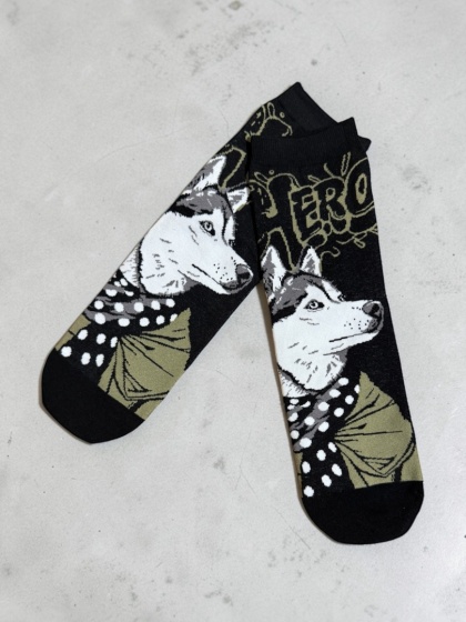 Skarpetki Husky Syberyjski Damskie (czarne)