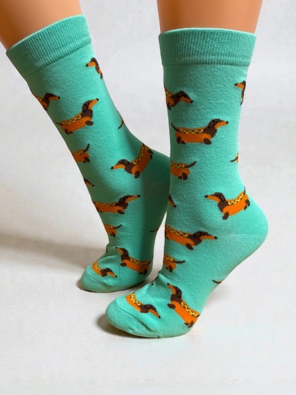 Skarpetki Jamnik Hot Dog Damskie