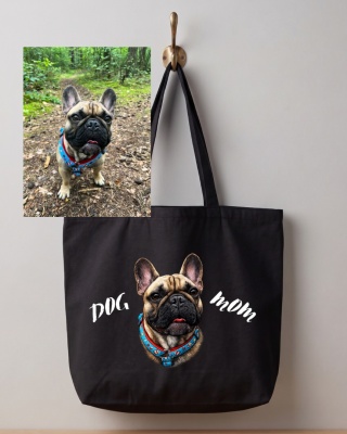 Torba z Twoim Psem ze zdjęcia Dog Mom