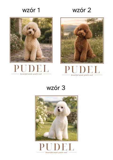 Koszulka z Pudlem Damska