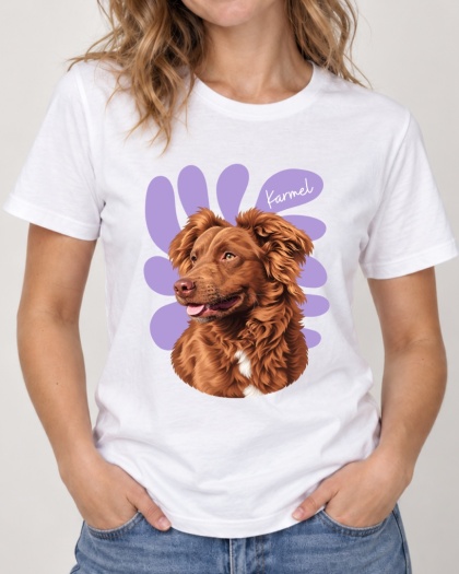 Personalizowana koszulka z Twoim pupilem – PUPIL POP