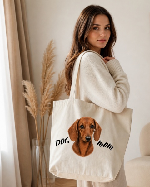 Torba z Jamnikiem DOG MOM