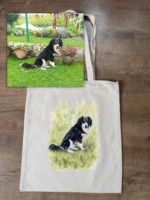 Torba z Twoim Psem ze zdjęcia Dog Art