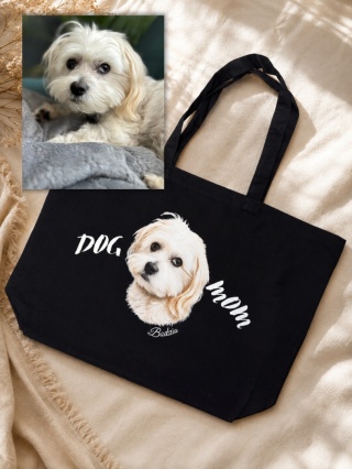 Torba z Twoim Psem ze zdjęcia Dog Mom