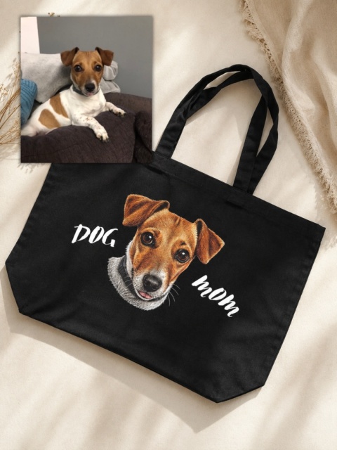 torba z psem dog mom