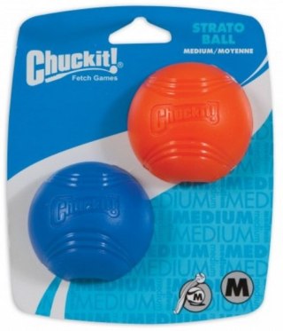 Chuckit! Strato Ball Medium 2pak Piłka gumowa miękka dla psa