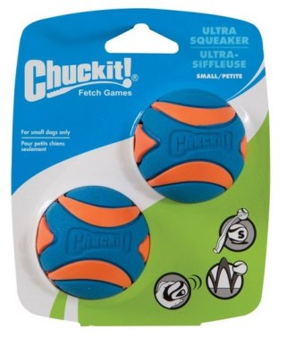 Chuckit! Ultra Squeaker Ball Small 2pak Piłka piszcząca super wytrzymała dla psa