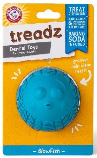 Arm&Hammer zaabwka dentystyczna na przysmaki Super Treadz BlowFish Arm&Hammer zaabwka dentystyczna na przysmaki Super Treadz BlowFish