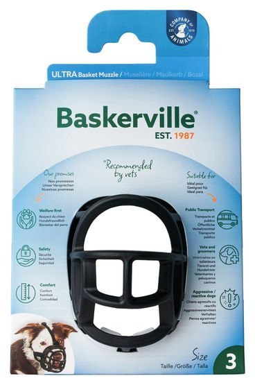 Baskerville Kaganiec Ultra-3 czarny Baskerville Kaganiec Ultra-3 czarny