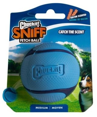 Chuckit! Sniff Fetch Ball Bacon Medium Piłka o zapachu bekonu dla psa