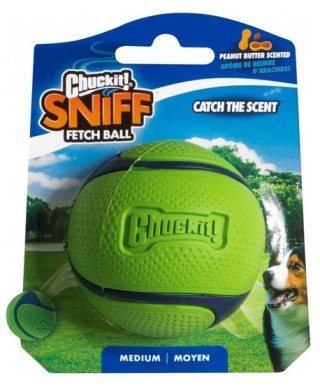 Chuckit! Sniff Fetch Ball Peanut Butter Medium Piłka o zapachu masła orzechowego