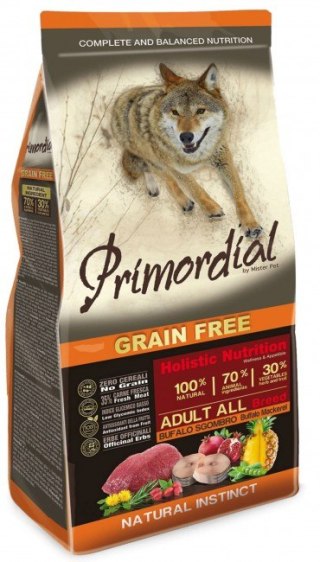 Primordial Adult karma dla psa 2kg bawół makrela