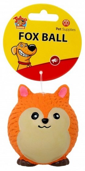 Toby's Choice Fox Ball piłka piszcząca dla psa