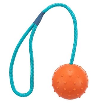 Trixie Piłka gumowa na sznurku 6/30cm