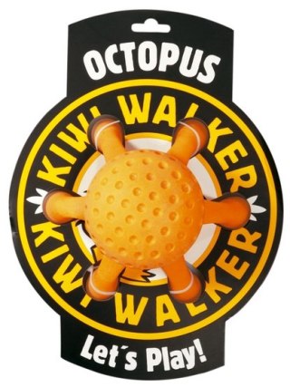 Kiwi Walker Let's Play Octopus Maxi ośmiornica pomarańczowa zabawka pływajaca dla psa