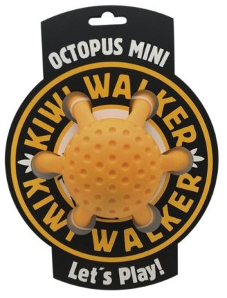 Kiwi Walker Let's Play Octopus Mini ośmiornica pomarańczowa zabawka pływająca dla psa