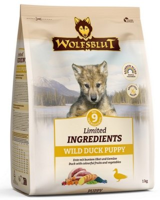 Wolfsblut Wild Duck Puppy karma dla szczeniaka 1kg kaczka